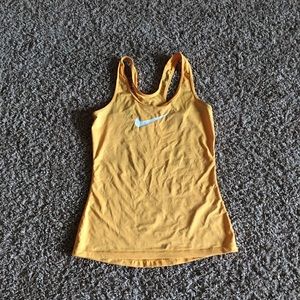 YELLOW NIKE TANK TOP
